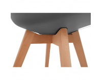 Jedálenská stolička Bali 2 New - sivá / buk