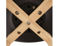 Jedálenská stolička Bali 2 New - tmavohnedá / buk