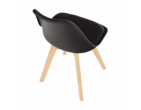 Jedálenská stolička Bali 2 New - tmavohnedá / buk