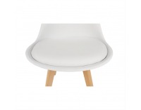 Jedálenská stolička Bali 3 New - biela / buk