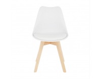 Jedálenská stolička Bali 3 New - biela / buk