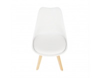 Jedálenská stolička Bali 3 New - biela / buk