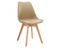 Jedálenská stolička Bali 3 New - cappucino / buk