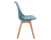 Jedálenská stolička Bali 3 New - petrolej / buk