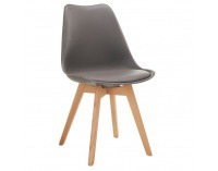 Jedálenská stolička Bali 3 New - sivohnedá / buk