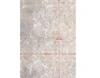 Koberec Balin 80x200 cm - béžová / vzor