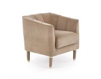 Kreslo Baltimore - tmavobéžová