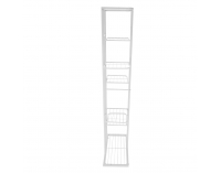 Kovový stojan na kvety Bamir Typ 2 - biela