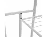 Kovový stojan na kvety Bamir Typ 2 - biela