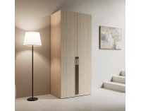 Dvojdverová šatníková skriňa Barcelone 2D - dub barista