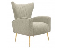 Relaxačné kreslo Baret - béžová