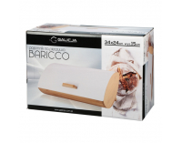 Bambusový chlebník Baricco - biela