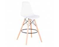 Barová stolička (6 ks) Carbry 2 New - biela / buk