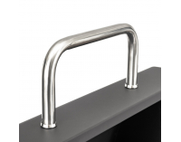 Záhradný plynový gril Baster G2 - čierna / chróm