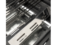 Záhradný plynový gril Baster G2 - čierna / chróm