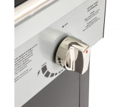 Záhradný plynový gril Baster G2 - čierna / chróm