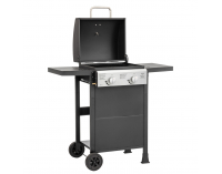 Záhradný plynový gril Baster G2 - čierna / chróm