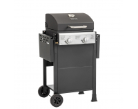 Záhradný plynový gril Baster G2 - čierna / chróm