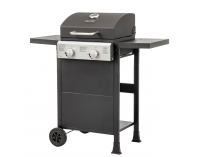 Záhradný plynový gril Baster G2 - čierna / chróm