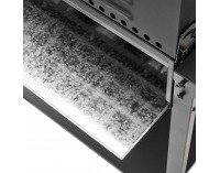 Záhradný plynový gril Baster G6 - čierna / chróm