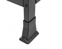 Záhradný plynový gril Baster G6 - čierna / chróm