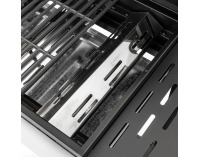 Záhradný plynový gril Baster G6 - čierna / chróm