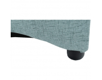 Rozkladacie kreslo s úložným priestorom Bella P - mentolová / sivá