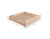 Úložný priestor k posteli Beny - prírodná