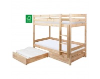 Úložný priestor k posteli Beny - prírodná