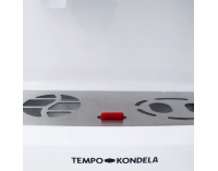 Pákový kávovar Berny - biela / strieborná