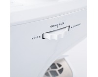 Pákový kávovar Berny - biela / strieborná