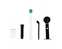 Pákový kávovar Berny - čierna / strieborná