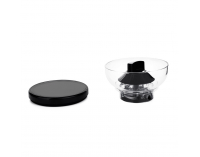 Pákový kávovar Berny - čierna / strieborná