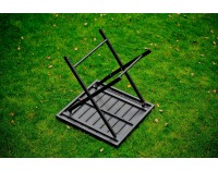 Záhradný set z umelého ratanu Piccolo - čierna