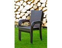 Záhradný set z umelého ratanu Piccolo - hnedá / svetlohnedá