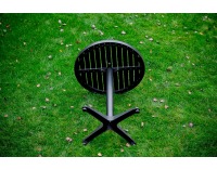 Záhradný set z umelého ratanu Poco - čierna / ecru