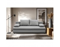 Rozkladacia pohovka s úložným priestorom Blum - sivá