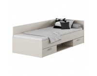 Posteľový rám s úložným priestorom Boat 90 - kašmír