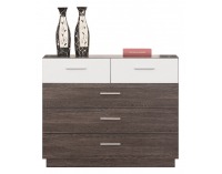 Komoda Allesia - arusha wenge / biely krém