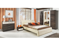 Komoda Allesia - dub sonoma / biela