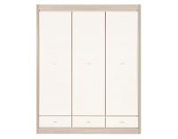 Šatníková skriňa Axel AX 10 3D - tuja / jasmín vysoký lesk