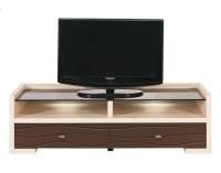 TV stolík Clever CV 2 - tuja / hnedá metalíza