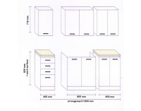 Kuchyňa Delicja 180 - tafla klon