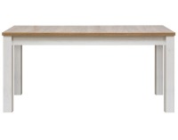 Rozkladací jedálenský stôl Deluxe DX13 - smrekovec sibiu / dub