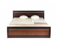 Posteľový rám Forrest FR 19 / 180 - dub milano / orech tmavý