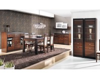 Nočný stolík Forrest FR 18 - dub milano / orech tmavý