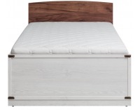 Posteľový rám s úložným priestorom Magic MA 13 90 - smrekovec sibiu / dub