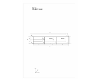 Komoda Magic MA 3 - smrekovec sibiu / dub