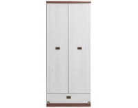 Šatníková skriňa Magic MA 8 2D - smrekovec sibiu / dub