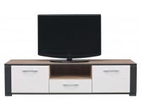 TV stolík Naomi NA 1 - dub sonoma / biela / grafit
